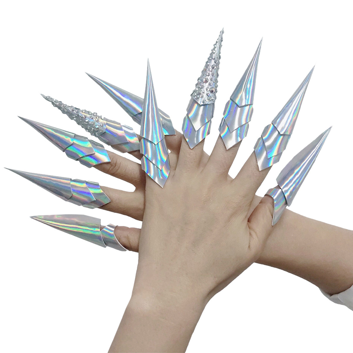 League Of Legends LOL 2020 KDA K/DA Evelynn Nails Accessory Prop Prop - Tophatter Daily Deals